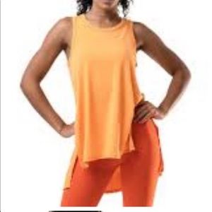 Balance Athletica Movement Tank in Glow Orange Breezy Tank Top
